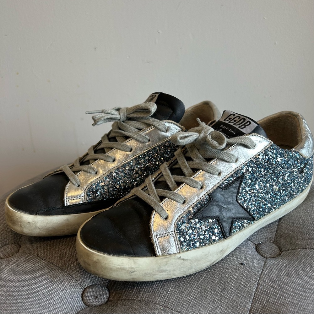 Golden Goose Size 38 glitter ✨ shoes
